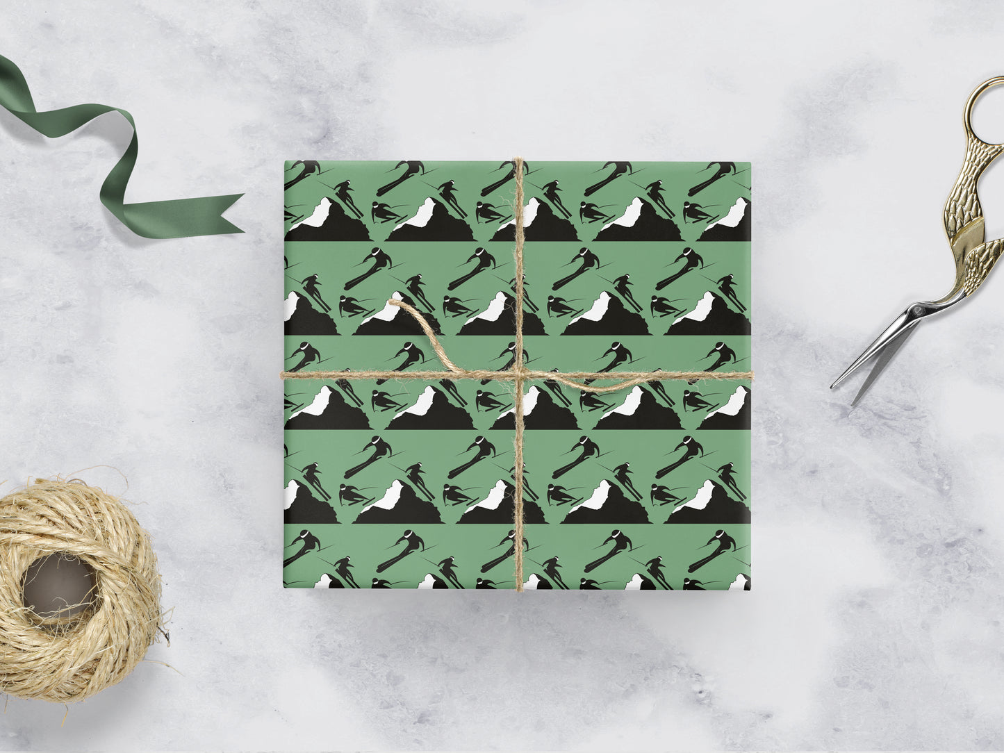 Off Piste Wrapping Paper