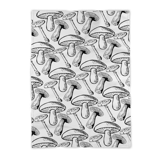 Mushroom tea towel