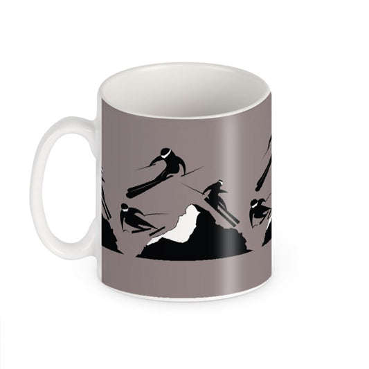 Off Piste Mug in Mocha