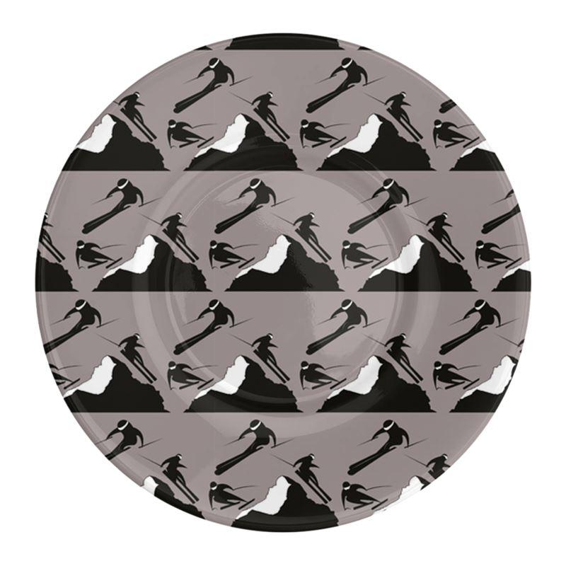Off Piste Coffee Cup and Saucer in Mocha