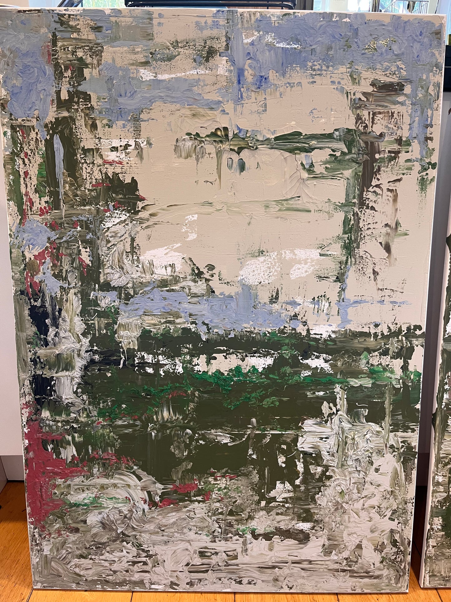 Between sky and field - a diptych