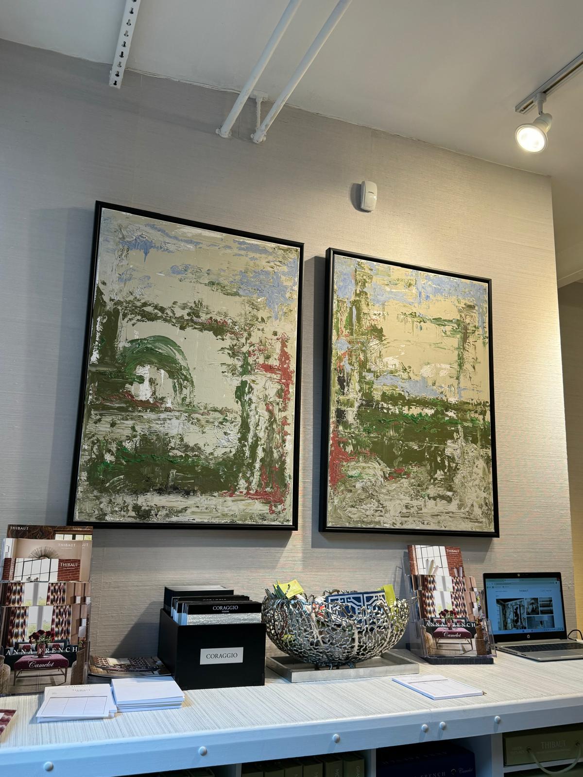 Between sky and field - a diptych