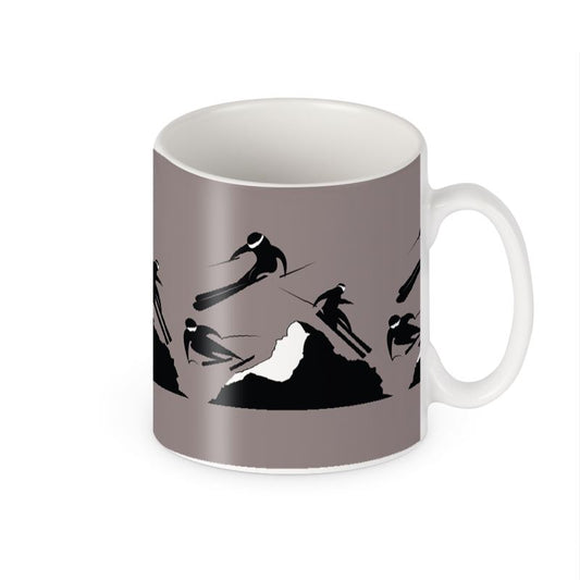 Off Piste Mug in Mocha