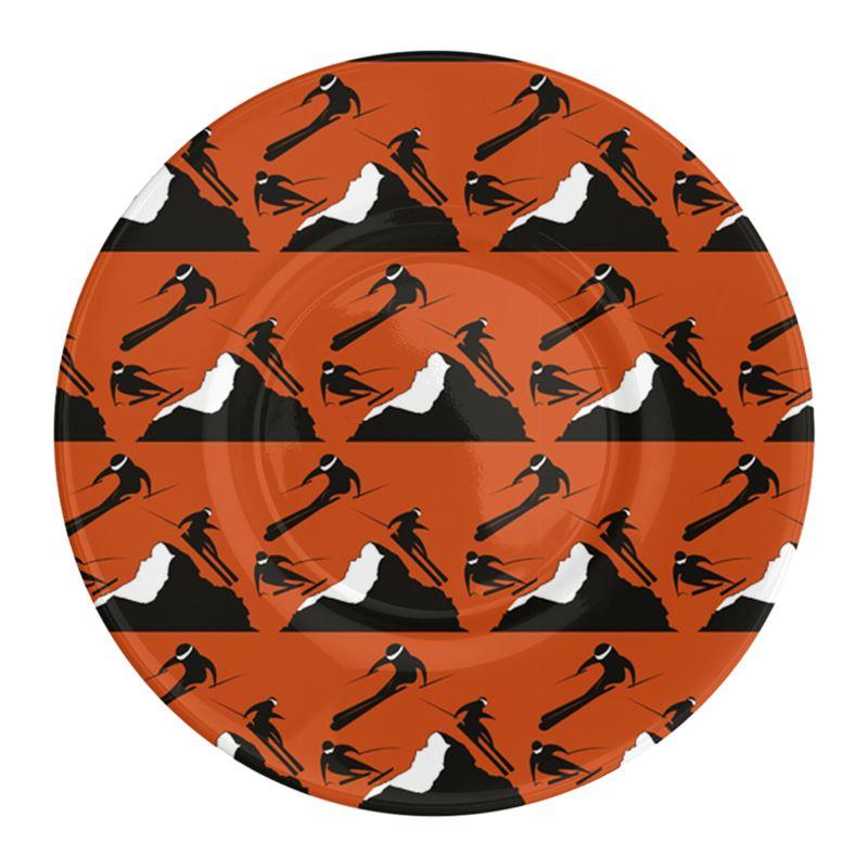 Off Piste Coffee Cup and Saucer in Fireside